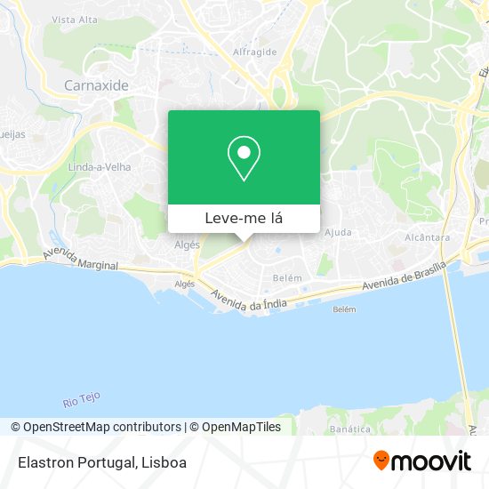 Elastron Portugal mapa
