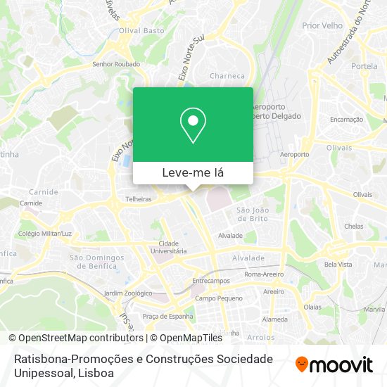 Ratisbona-Promoções e Construções Sociedade Unipessoal mapa