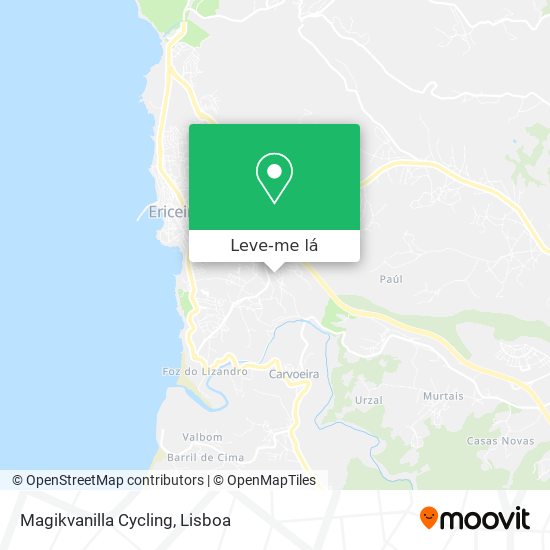 Magikvanilla Cycling mapa