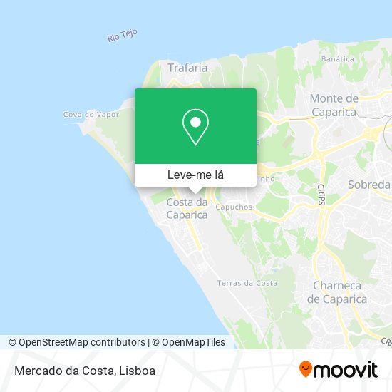 Mercado da Costa mapa