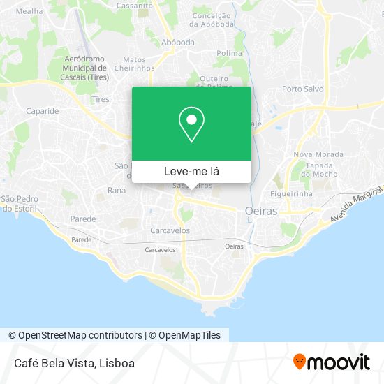 Café Bela Vista mapa