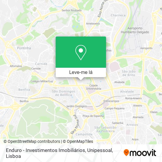 Enduro - Investimentos Imobiliários, Unipessoal mapa