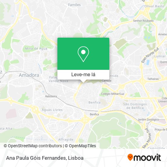 Ana Paula Góis Fernandes mapa