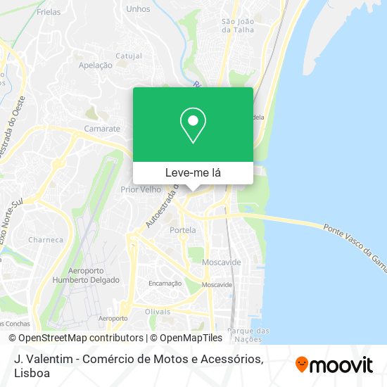 J. Valentim - Comércio de Motos e Acessórios mapa