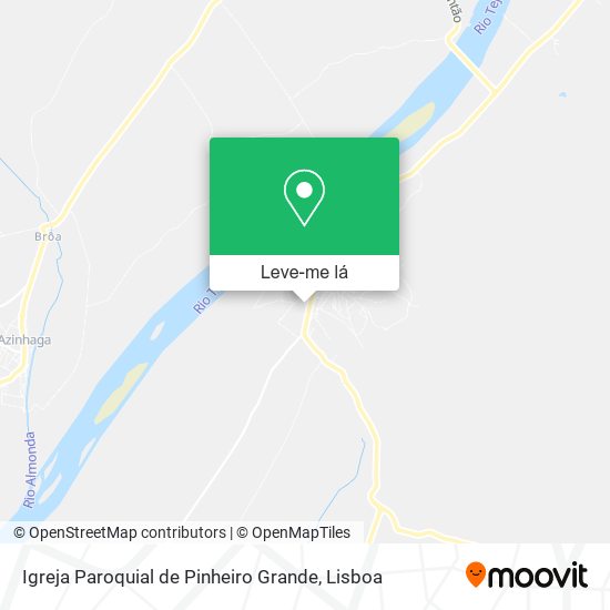 Igreja Paroquial de Pinheiro Grande mapa