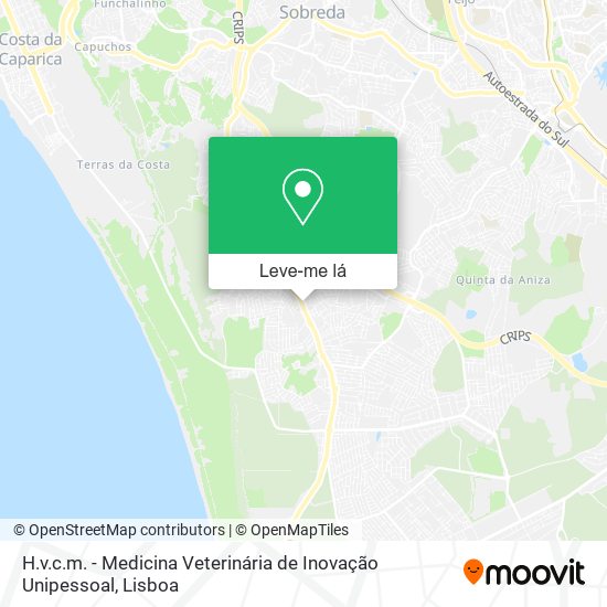 H.v.c.m. - Medicina Veterinária de Inovação Unipessoal mapa