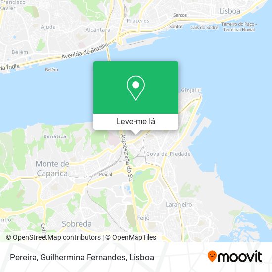 Pereira, Guilhermina Fernandes mapa