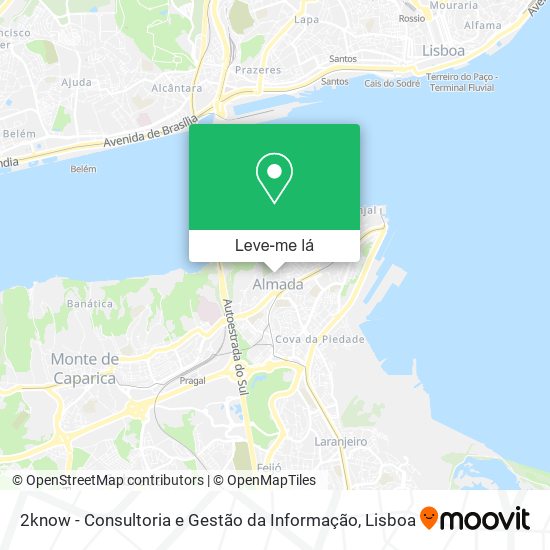 2know - Consultoria e Gestão da Informação mapa