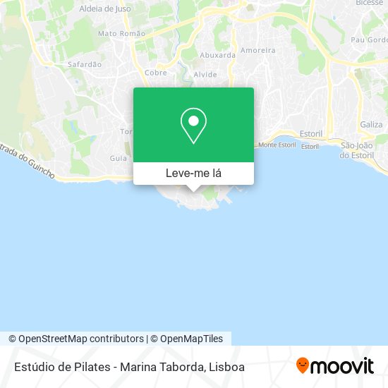 Estúdio de Pilates - Marina Taborda mapa