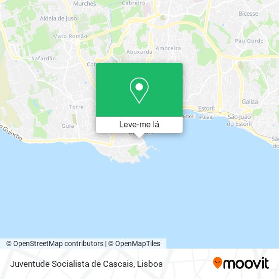 Juventude Socialista de Cascais mapa