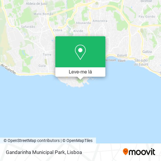 Gandarinha Municipal Park mapa