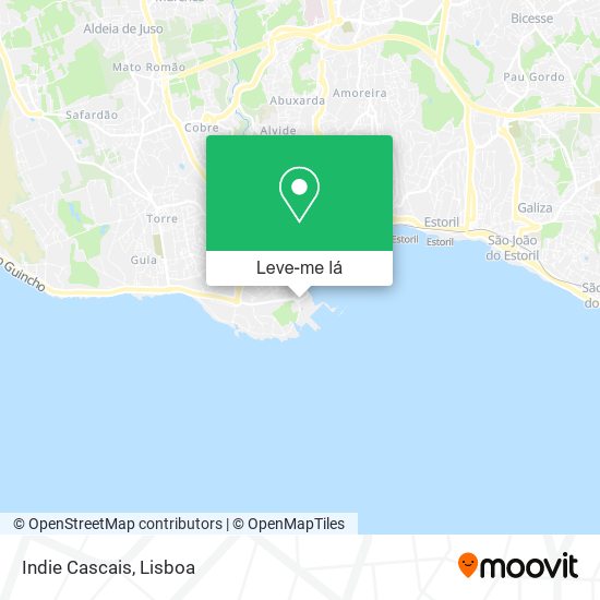 Indie Cascais mapa