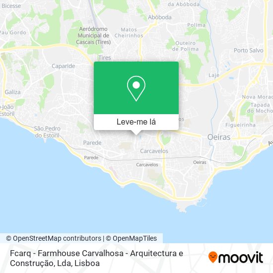 Fcarq - Farmhouse Carvalhosa - Arquitectura e Construção, Lda mapa