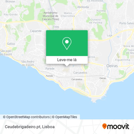 Ceudebrigadeiro.pt mapa