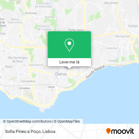 Sofia Pineu a Poço mapa