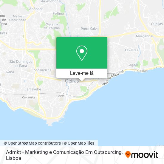 Admkt - Marketing e Comunicação Em Outsourcing mapa