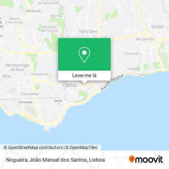 Nogueira, João Manuel dos Santos mapa