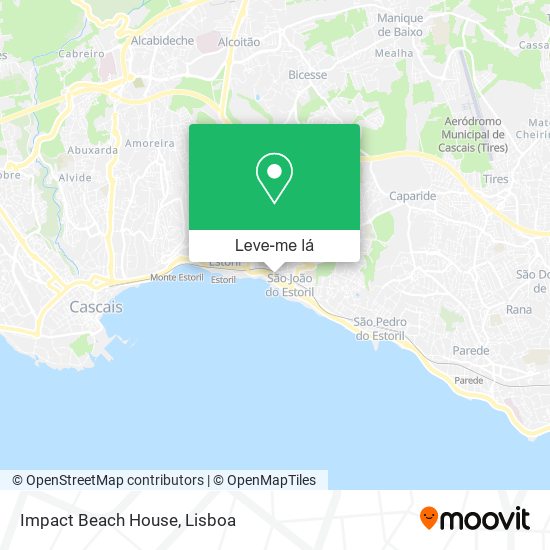 Impact Beach House mapa