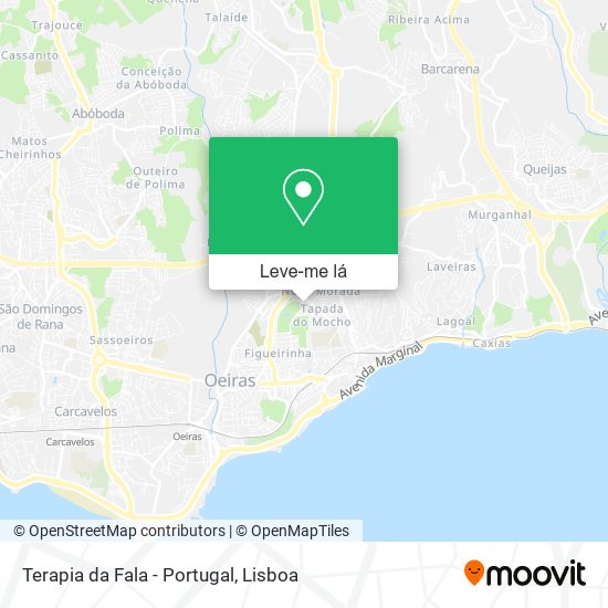 Terapia da Fala - Portugal mapa