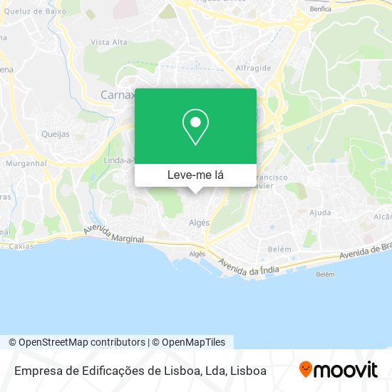 Empresa de Edificações de Lisboa, Lda mapa
