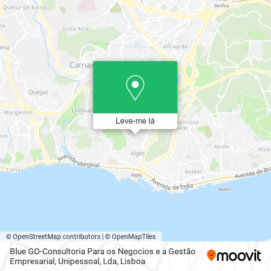 Blue GO-Consultoria Para os Negocios e a Gestão Empresarial, Unipessoal, Lda mapa