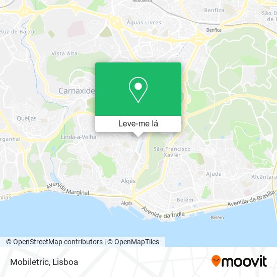 Mobiletric mapa