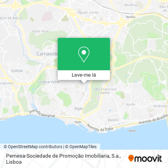 Pemesa-Sociedade de Promoção Imobiliaria, S.a. mapa