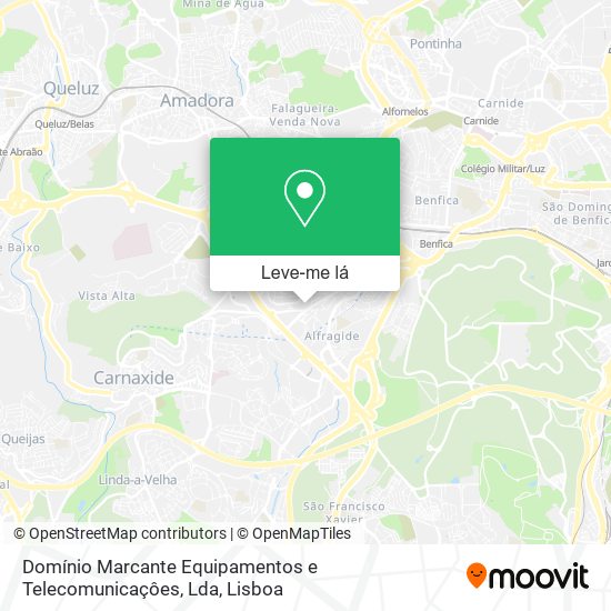 Domínio Marcante Equipamentos e Telecomunicaçôes, Lda mapa