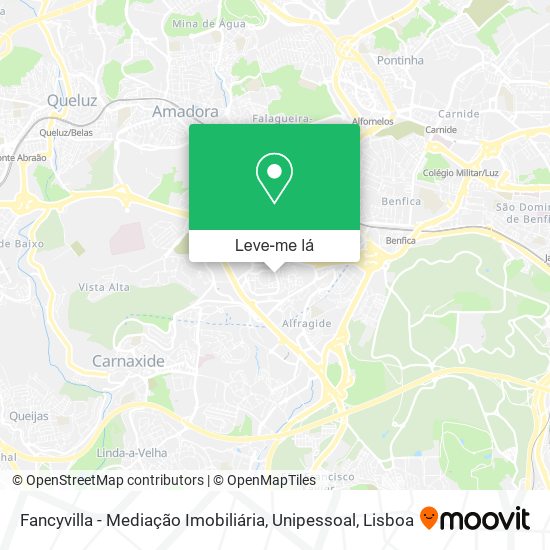 Fancyvilla - Mediação Imobiliária, Unipessoal mapa