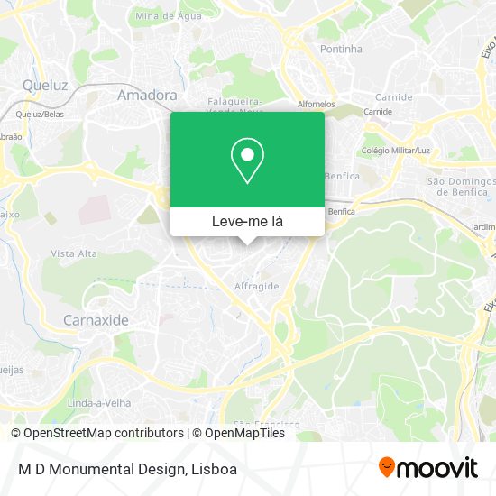 M D Monumental Design mapa