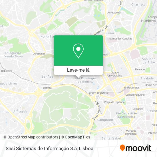 Snsi Sistemas de Informação S.a mapa