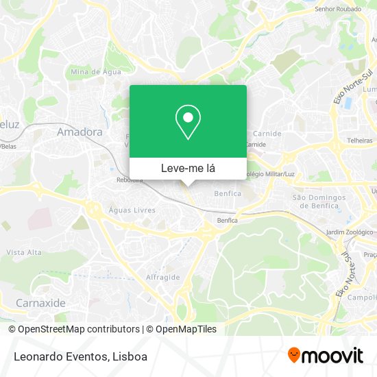 Leonardo Eventos mapa