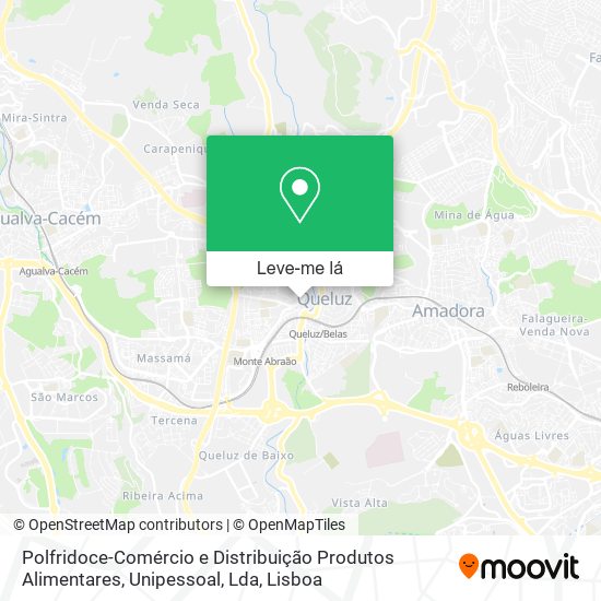 Polfridoce-Comércio e Distribuição Produtos Alimentares, Unipessoal, Lda mapa