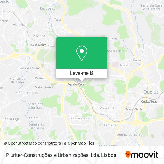 Pluriter-Construções e Urbanizações, Lda mapa