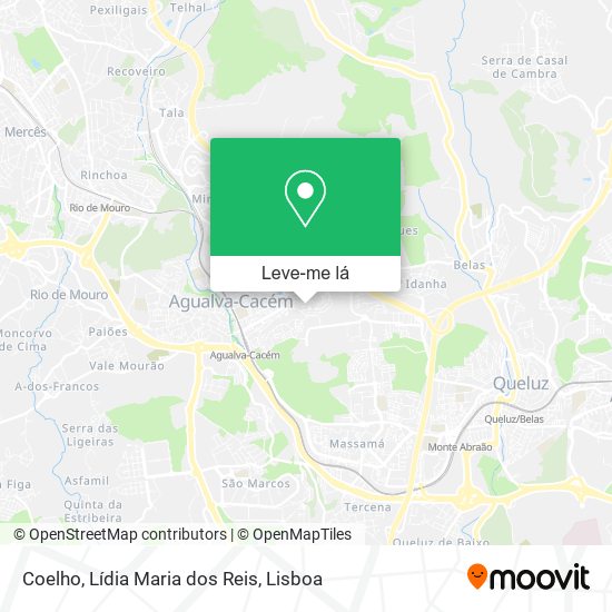 Coelho, Lídia Maria dos Reis mapa