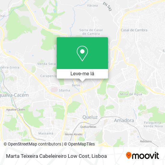 Marta Teixeira Cabeleireiro Low Cost mapa