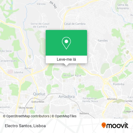 Electro Santos mapa