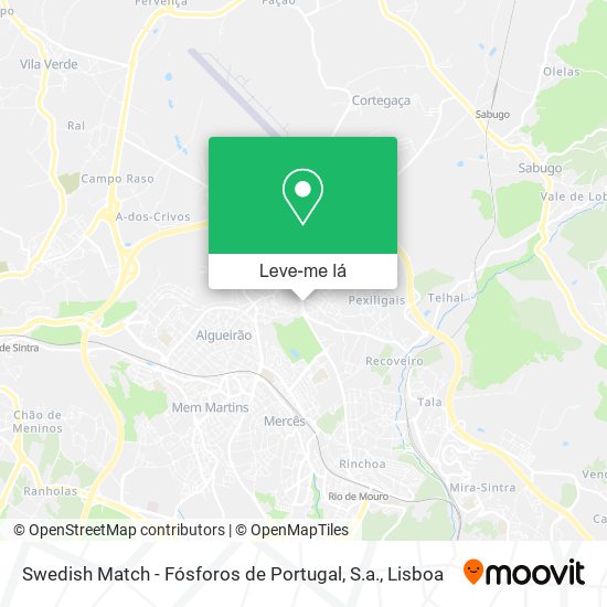 Swedish Match - Fósforos de Portugal, S.a. mapa