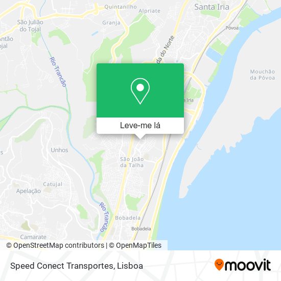 Speed Conect Transportes mapa
