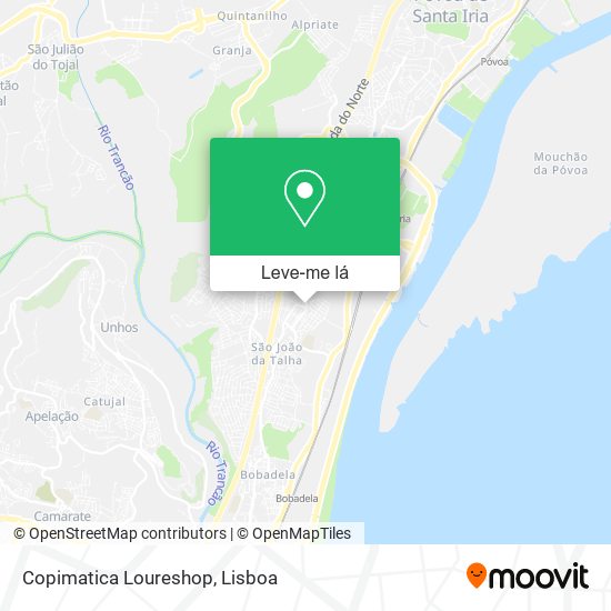 Copimatica Loureshop mapa