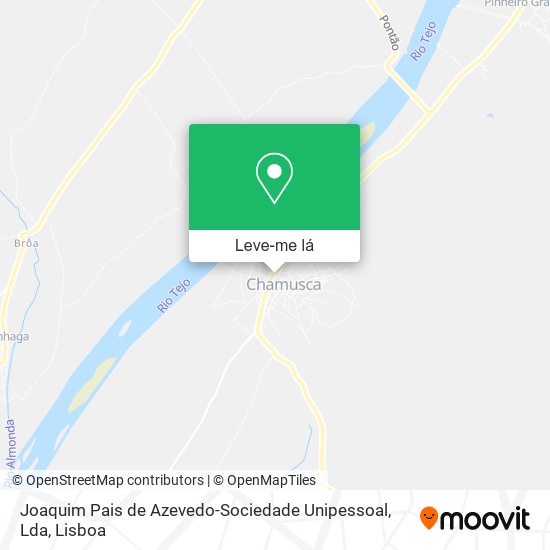 Joaquim Pais de Azevedo-Sociedade Unipessoal, Lda mapa