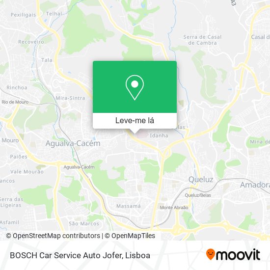 BOSCH Car Service Auto Jofer mapa