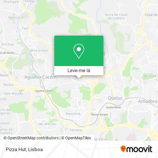 Pizza Hut mapa