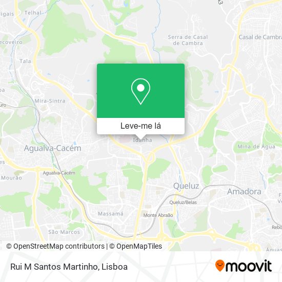 Rui M Santos Martinho mapa