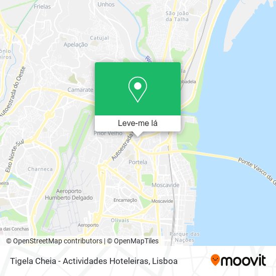 Tigela Cheia - Actividades Hoteleiras mapa