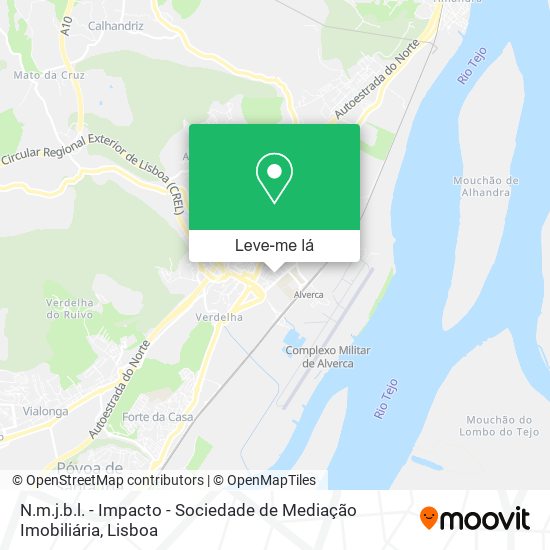 N.m.j.b.l. - Impacto - Sociedade de Mediação Imobiliária mapa