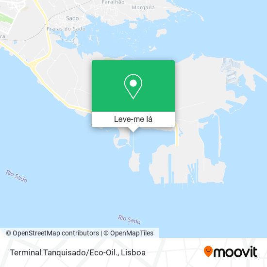 Terminal Tanquisado/Eco-Oil. mapa
