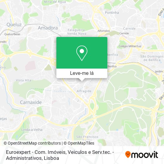 Euroexpert - Com. Imóveis, Veiculos e Serv.tec. - Administrativos mapa