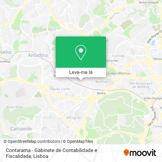 Contarama - Gabinete de Contabilidade e Fiscalidade mapa