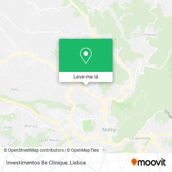 Investimentos Be Clinique mapa